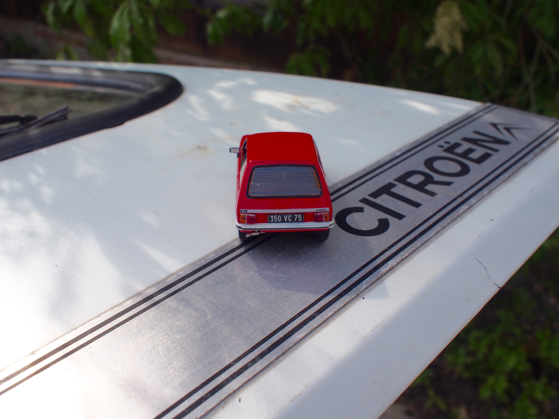 Illustration for article titled French Friday - Athlétique Américain: 1981 Citroën LNA 1:43